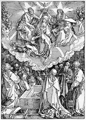 The Death Of the Virgin by Albrecht Durer